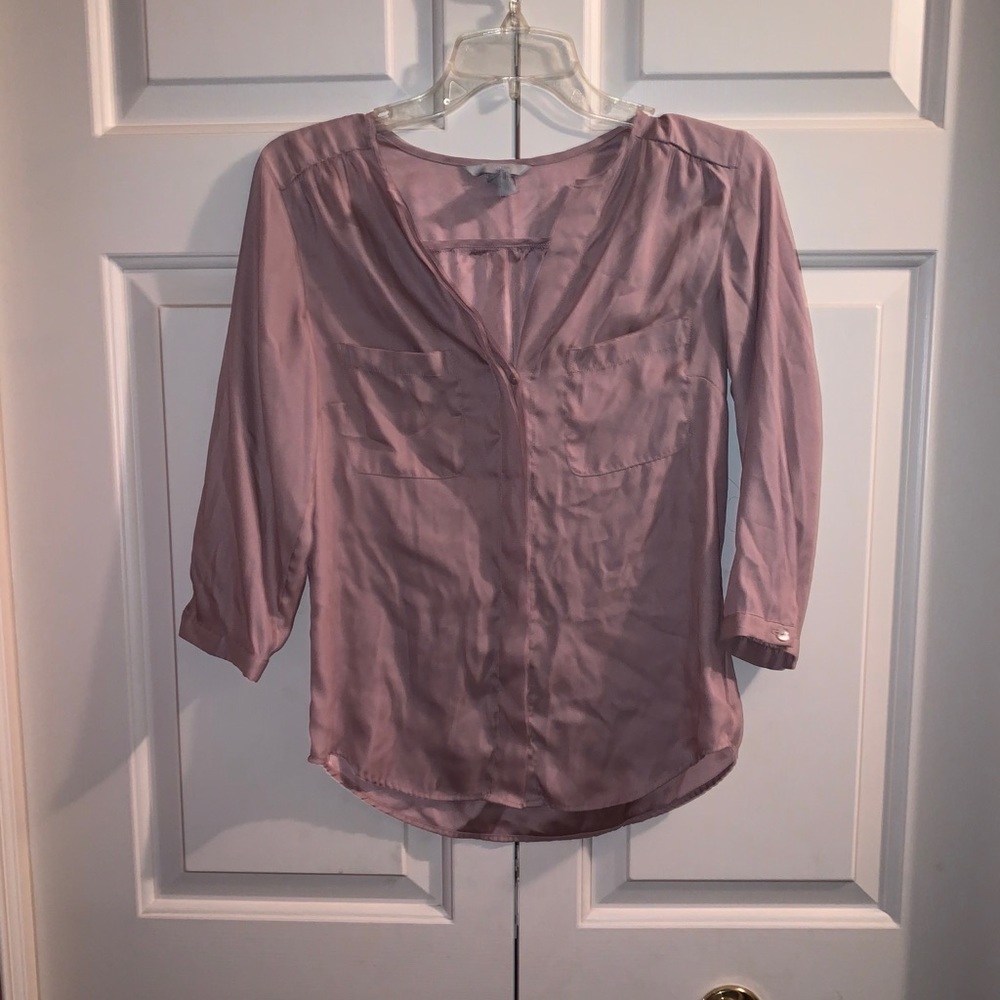 H&M Dusty Rose Blouse